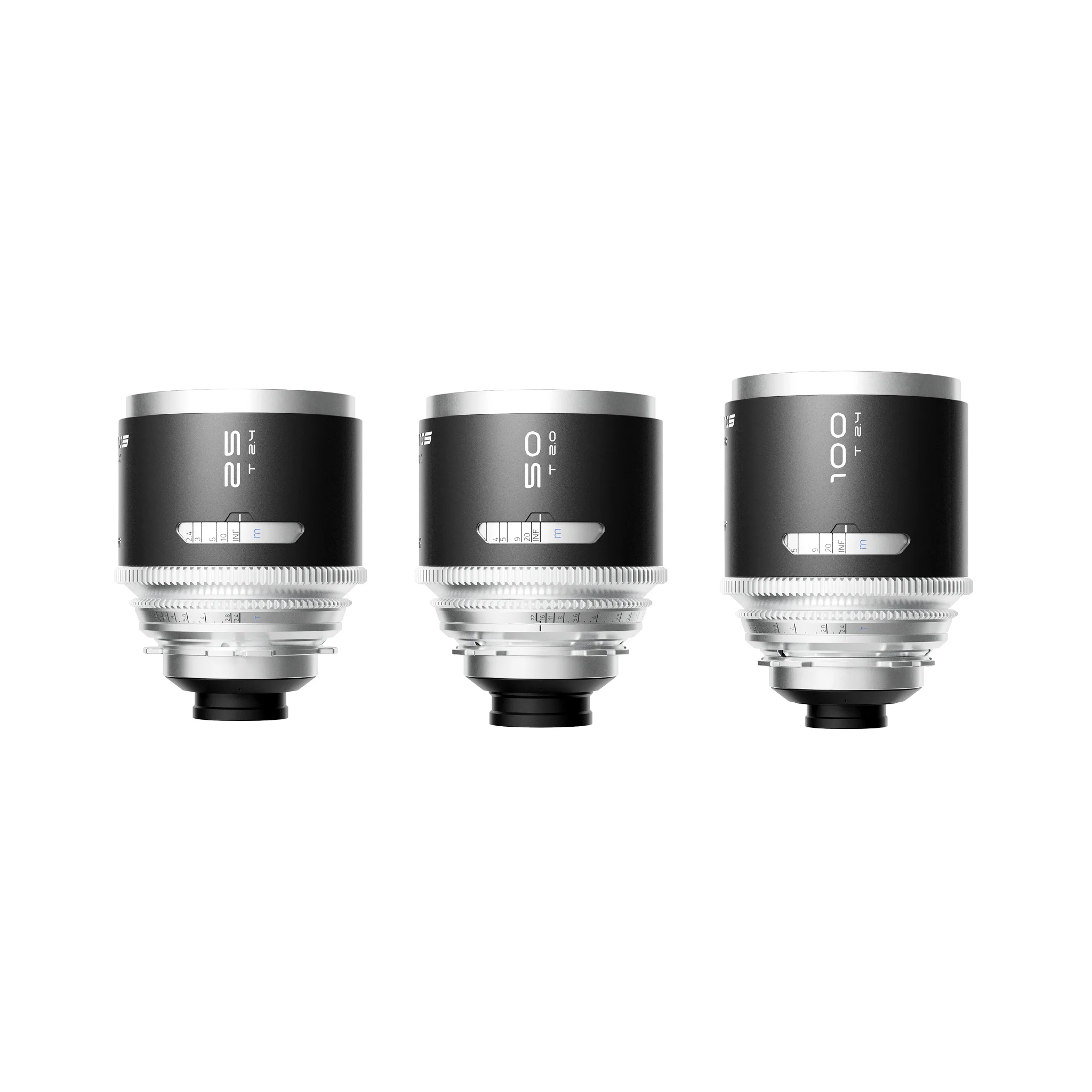 Mantis 1.33X Full Frame Anamorphic 25/50/100mm 3-lens Set